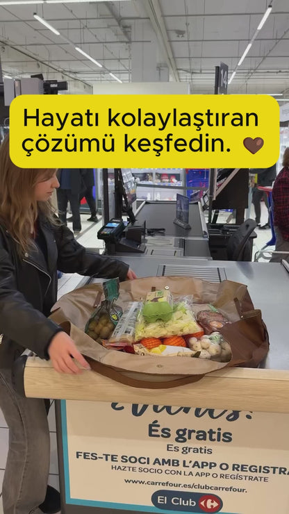 Cekbag™ | Tek Hamlede Toplanan Taşıma Çantası